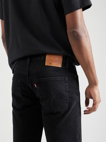 LEVI'S ® Normalny krój Jeansy '501® Original Shorts' w kolorze czarny