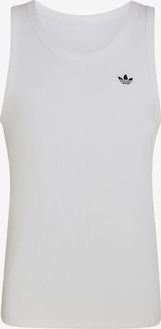 T-Shirt 'Trefoil Essentials' ADIDAS ORIGINALS en blanc : devant