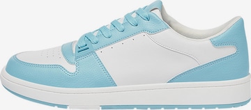 Pull&Bear Sneaker in Blau