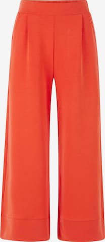 Rich & Royal - Pierna ancha Pantalón en naranja: frente