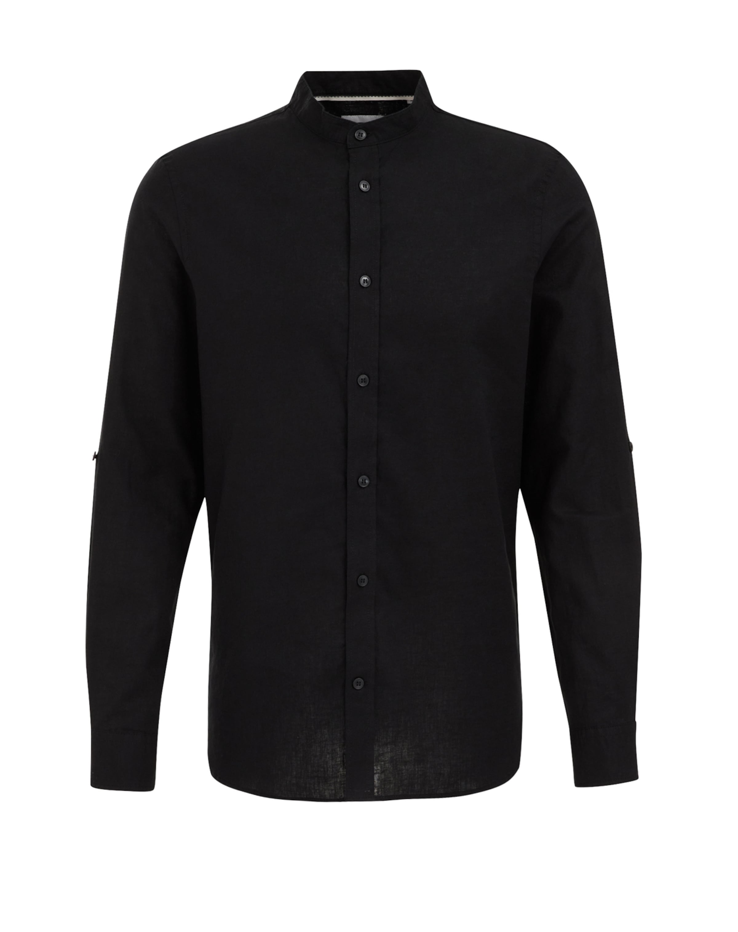 WE Fashion Chemise en noir, Vue avec produit