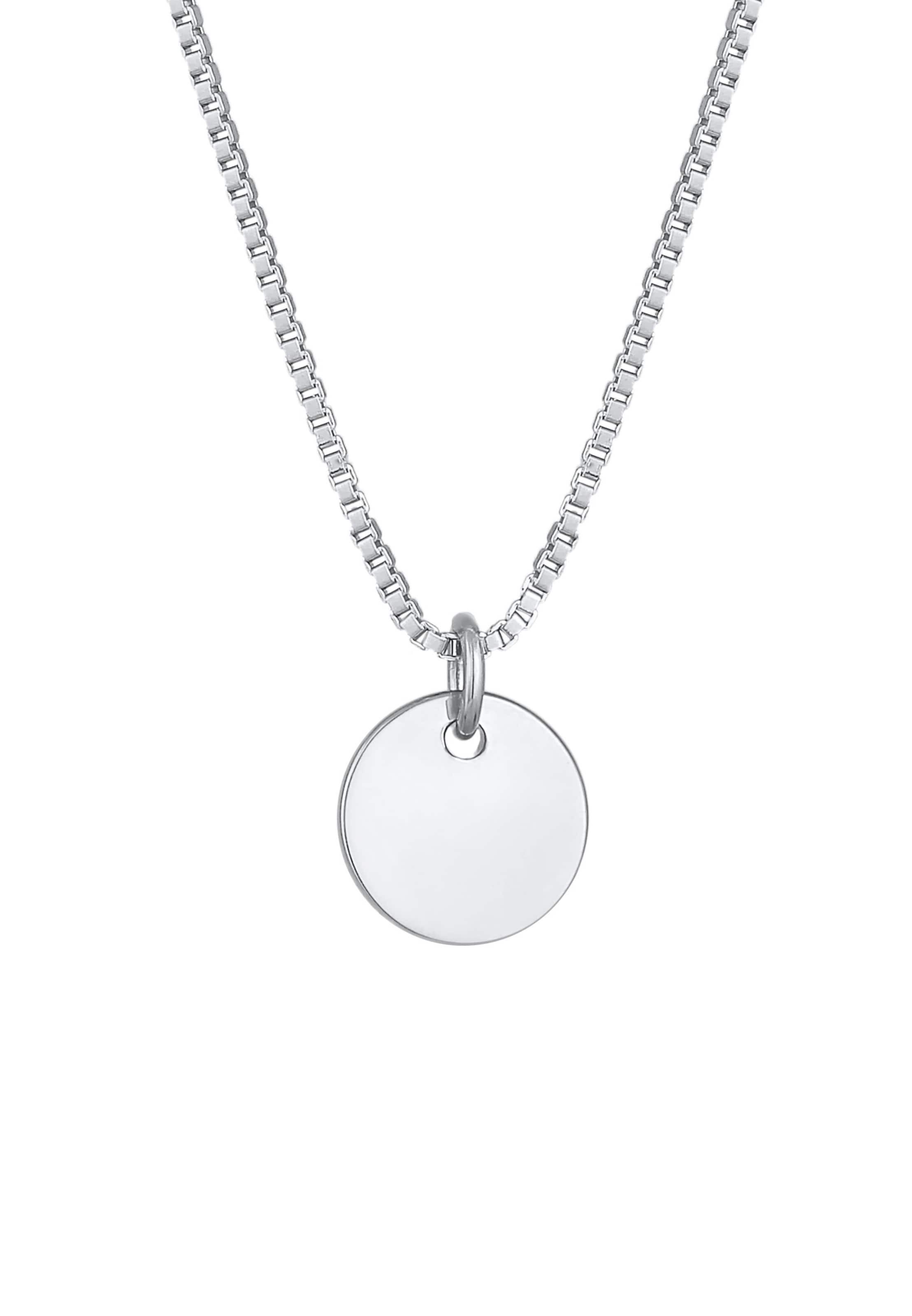 ELLI Ketting in Zilver: voorkant