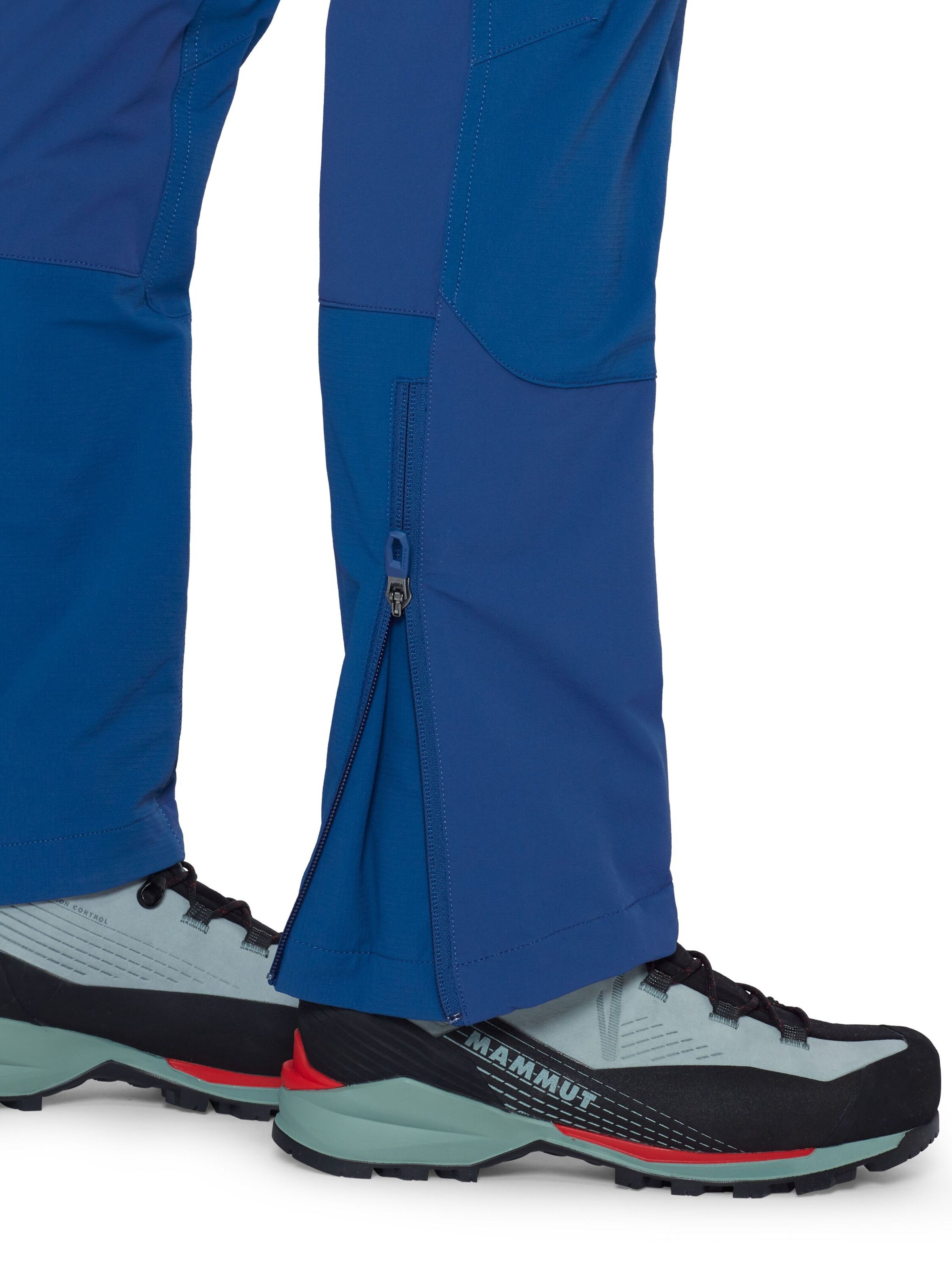 MAMMUT Regular Outdoor Pants in Blue