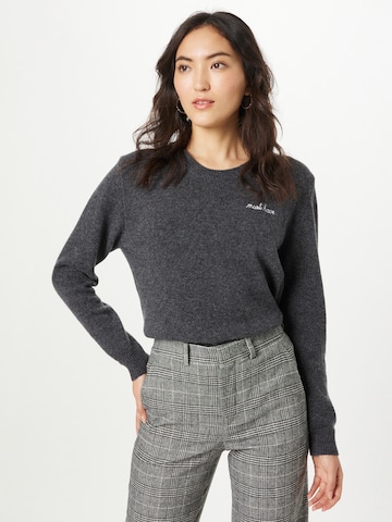 Pull-over 'CHOISEUL' Maison Labiche en gris : devant