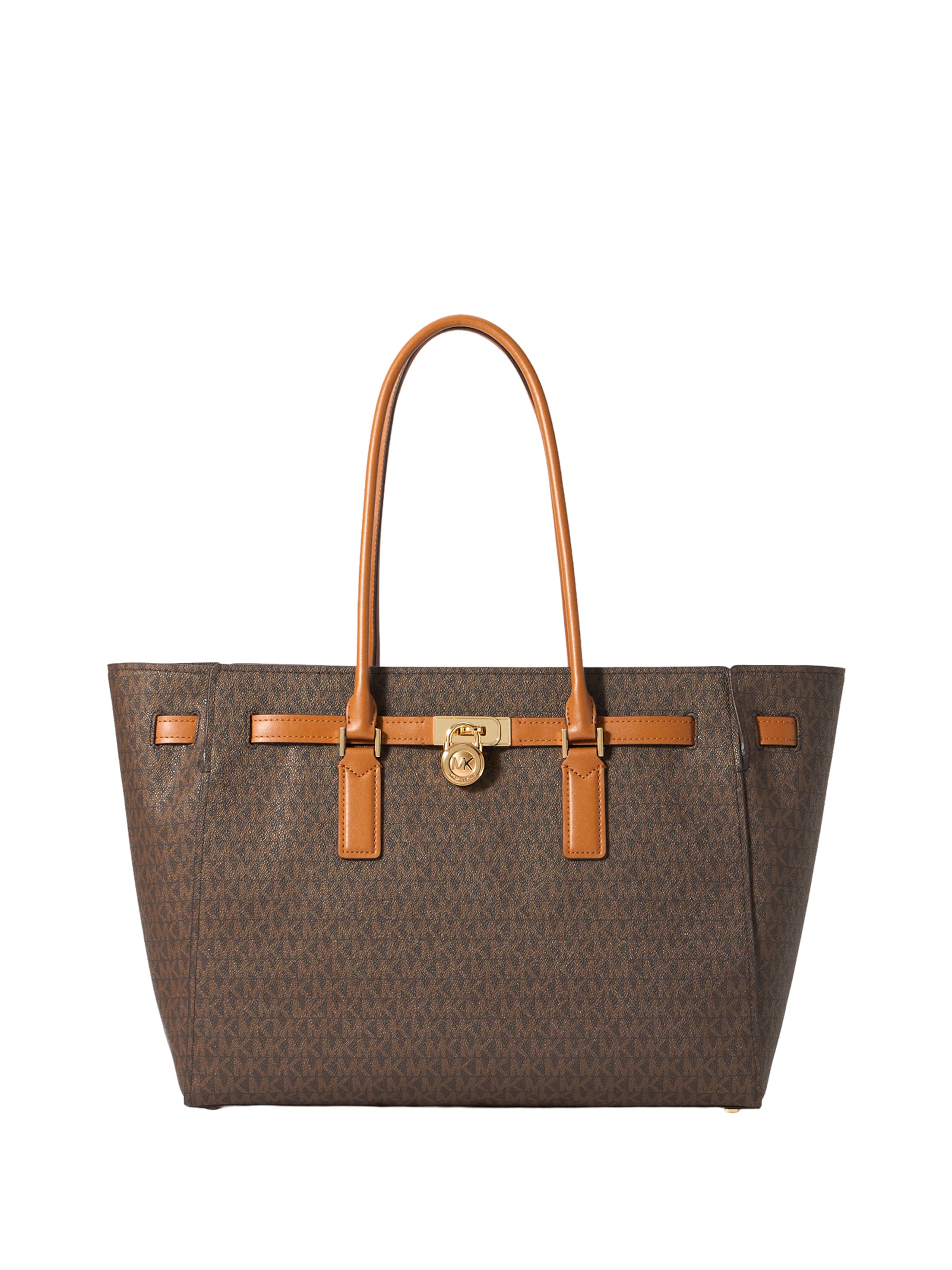 Cabas MICHAEL Michael Kors en marron : devant
