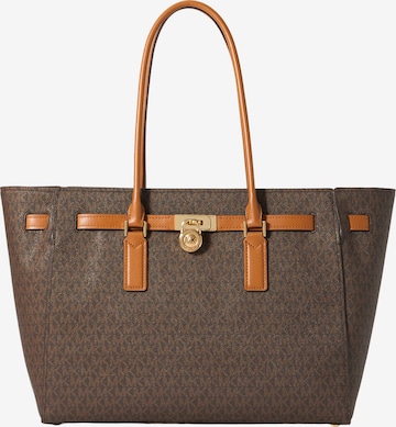Cabas MICHAEL Michael Kors en marron : devant