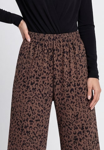 faina - Loosefit Pantalón en marrón