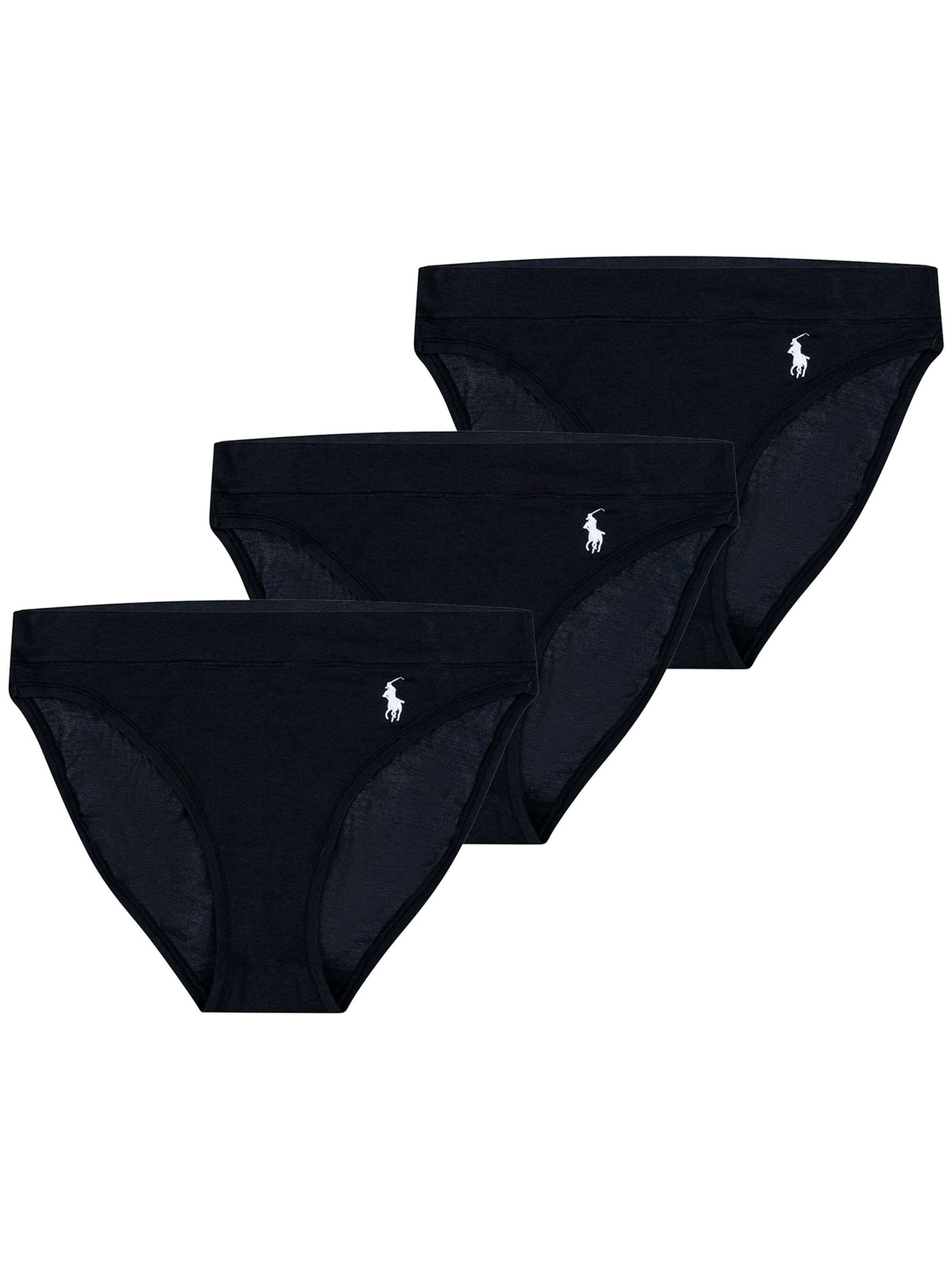 Polo Ralph Lauren Slip ' Club Cotton ' in Zwart: voorkant