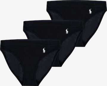 Polo Ralph Lauren Slip ' Club Cotton ' in Zwart: voorkant