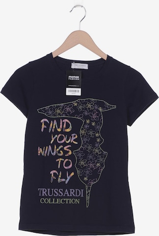Trussardi Top & Shirt in XS in Blue: front