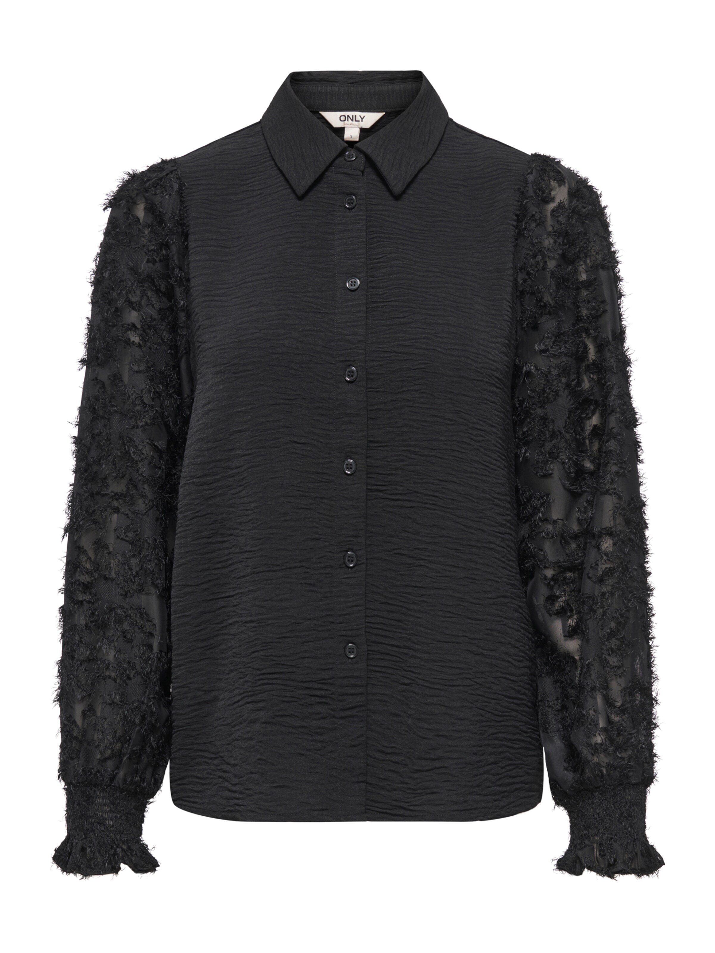 ONLY - Blusa 'ONLMETTE' en negro: frente