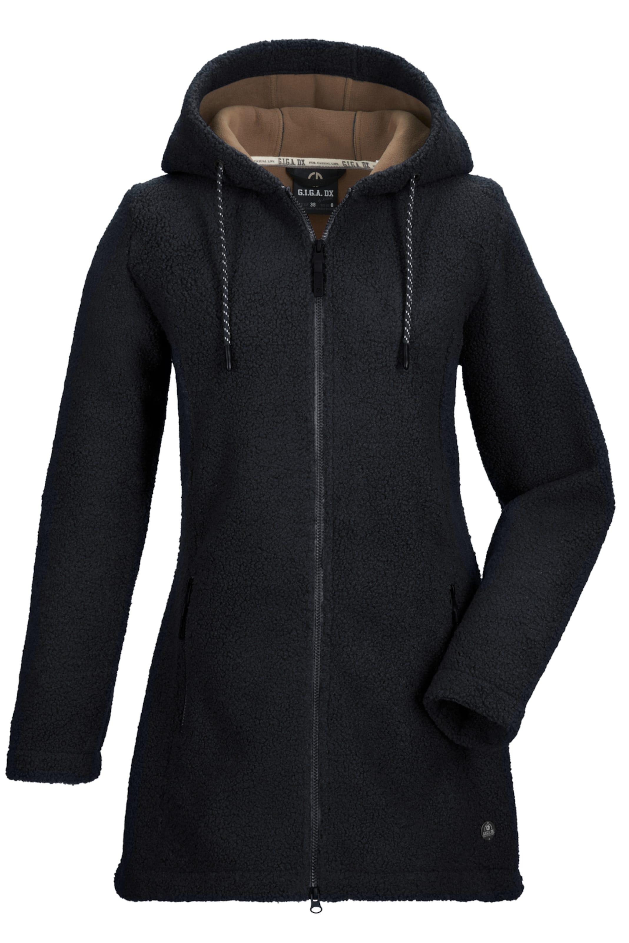G.I.G.A. DX by killtec Funktionsfleecejacke in Schwarz: Vorderseite