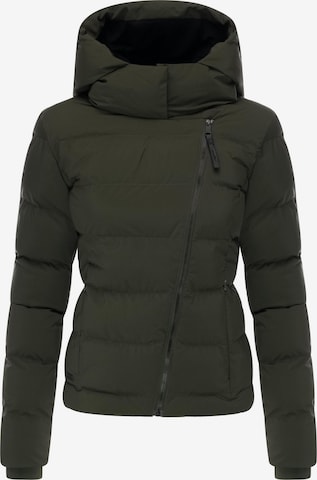 Veste d’hiver 'Harlen' Ragwear en vert : devant