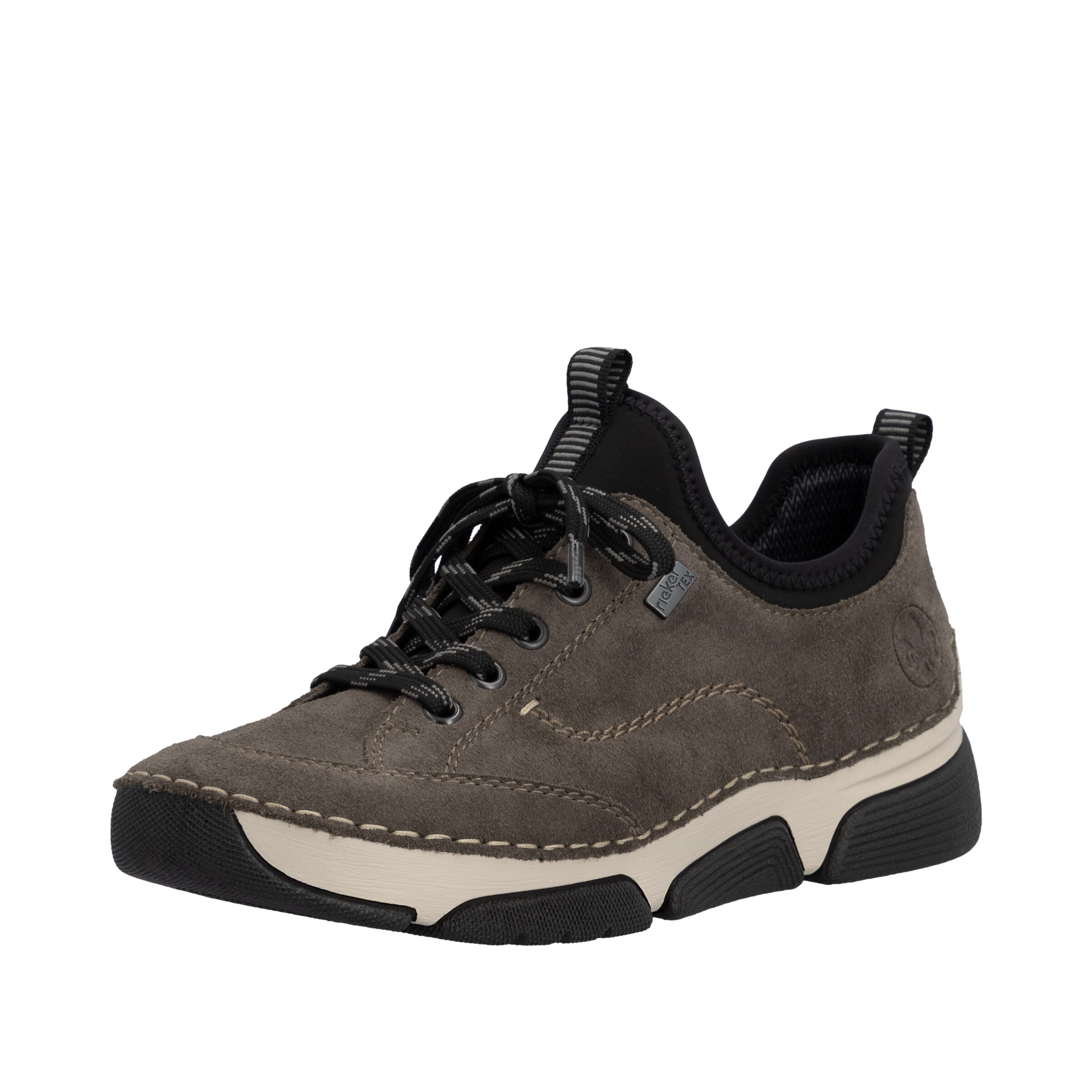Rieker Slip-Ons in Grey: front