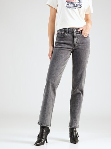 Abercrombie & Fitch Regular Jeans 'CLEAN' in Grau: Vorderseite