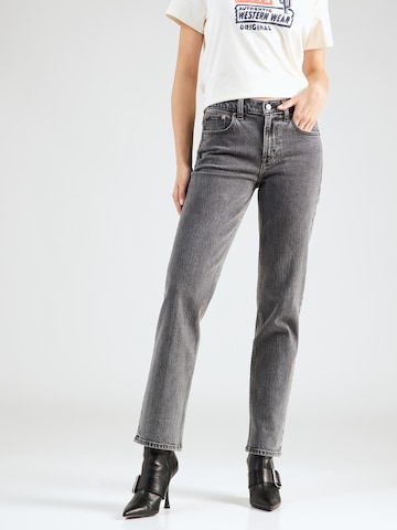 Abercrombie & Fitch Regular Jeans 'CLEAN' in Grey: front