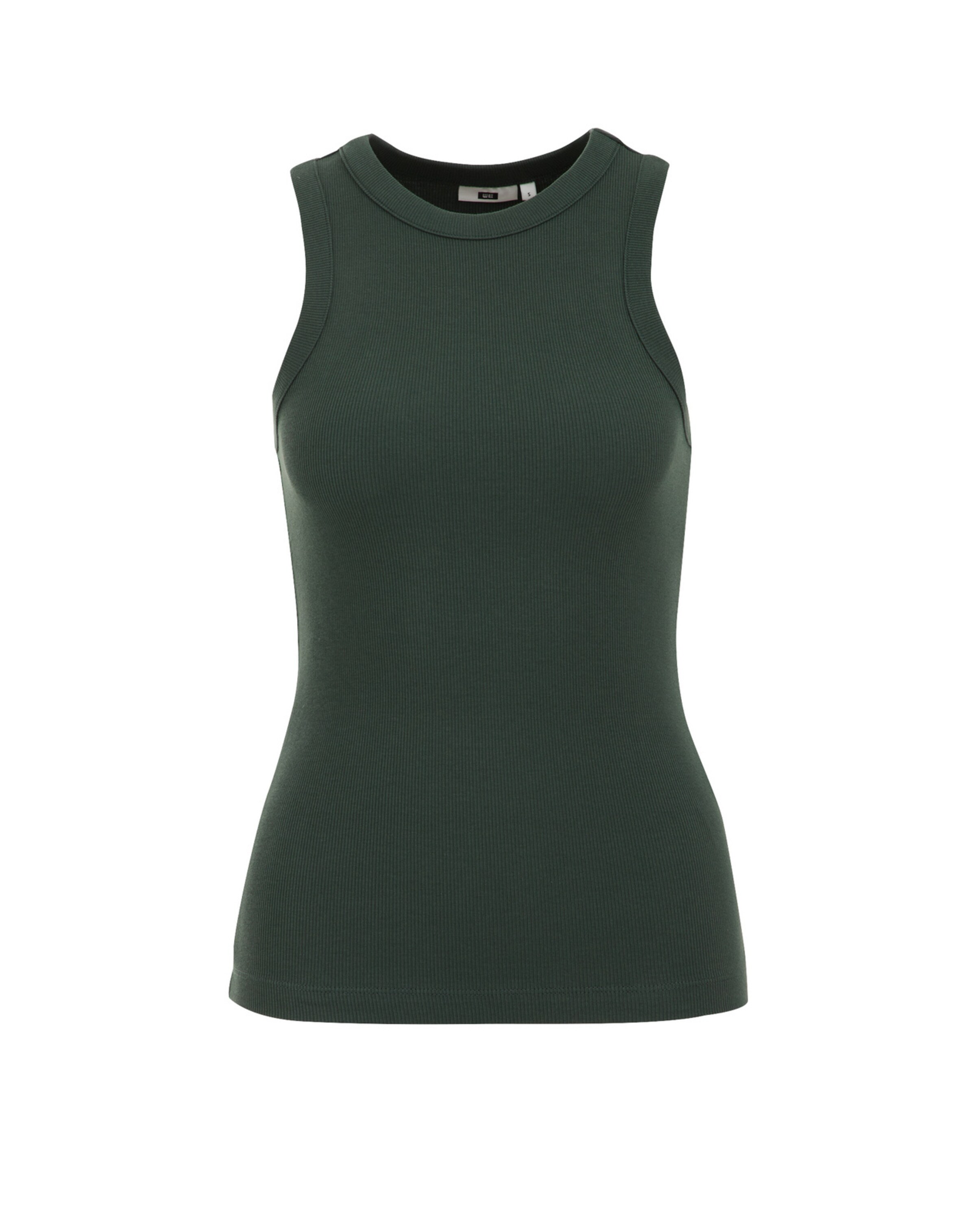 WE Fashion Топ в зелено: отпред