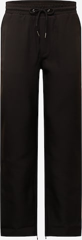 Mennace Regular Pants in Black: front
