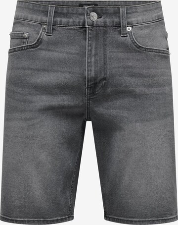 Only & Sons Regular Jeans in Grey: front