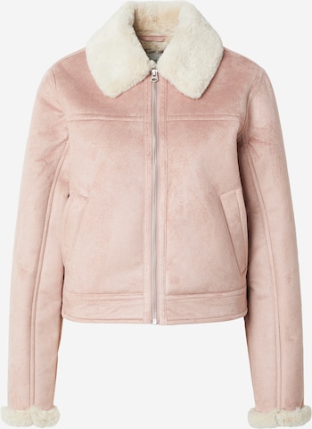 HOLLISTER Välikausitakki värissä vaaleanpunainen: etupuoli