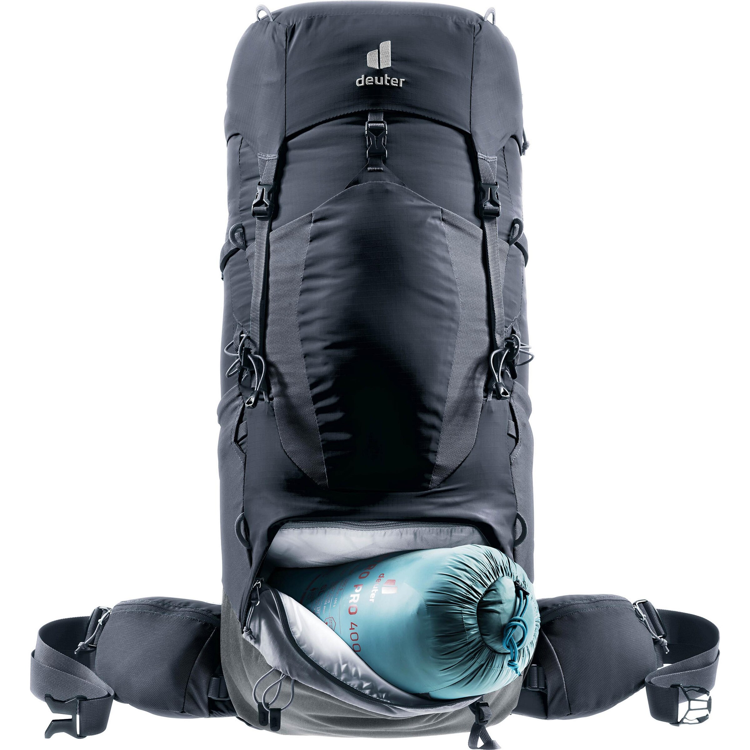 DEUTER Sports Backpack 'Aircontact Lite' in Grey