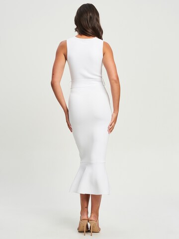 Tussah - Vestido 'TANYA' en blanco: atrás