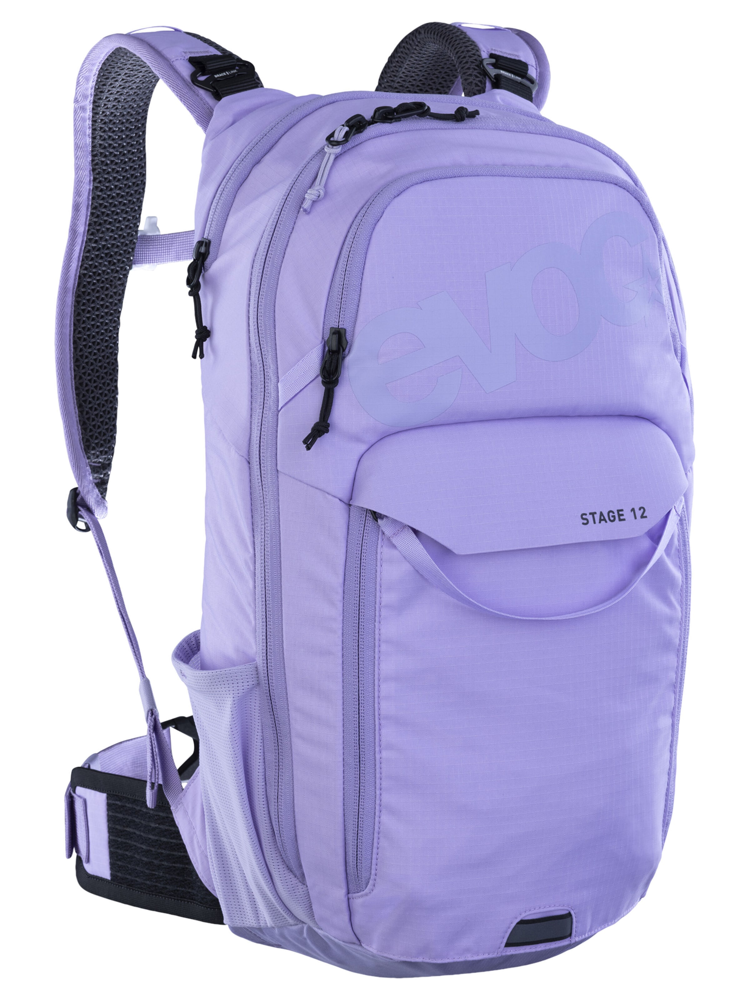 EVOC Rucksack 'STAGE 12' in Lila: Vorderseite