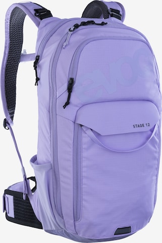 EVOC Rucksack 'STAGE 12' in Lila: Vorderseite