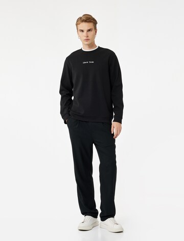 Koton Sweatshirt in Schwarz