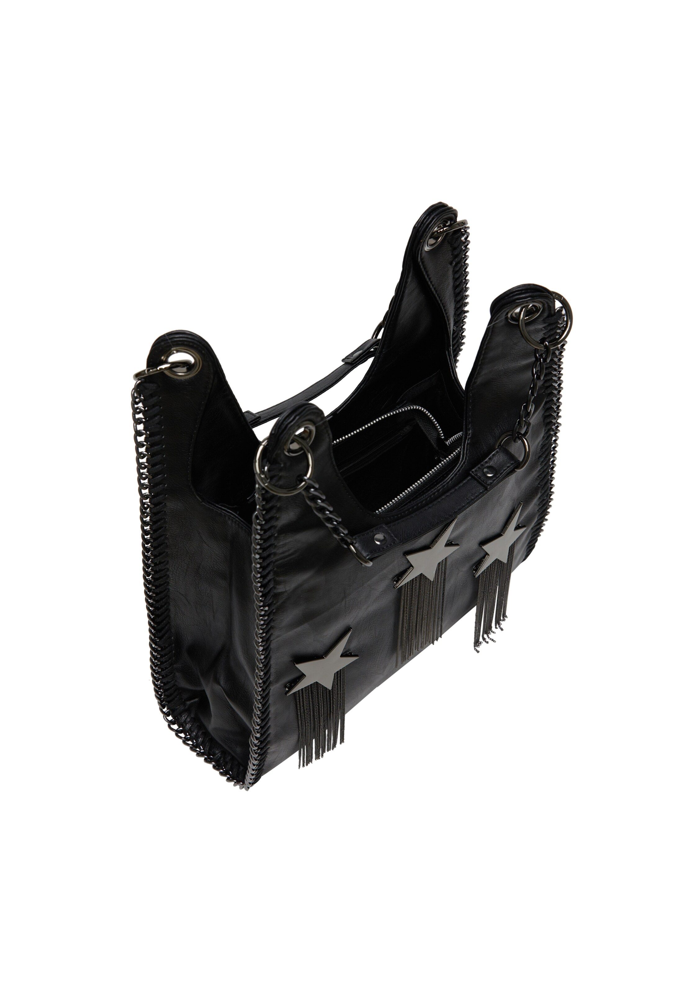 faina - Mala de ombro em preto