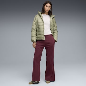 PUMA Wide leg Trousers in Red