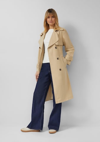 s.Oliver Between-Seasons Coat in Beige