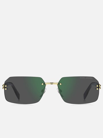 Lunettes de soleil Marc Jacobs en or : devant