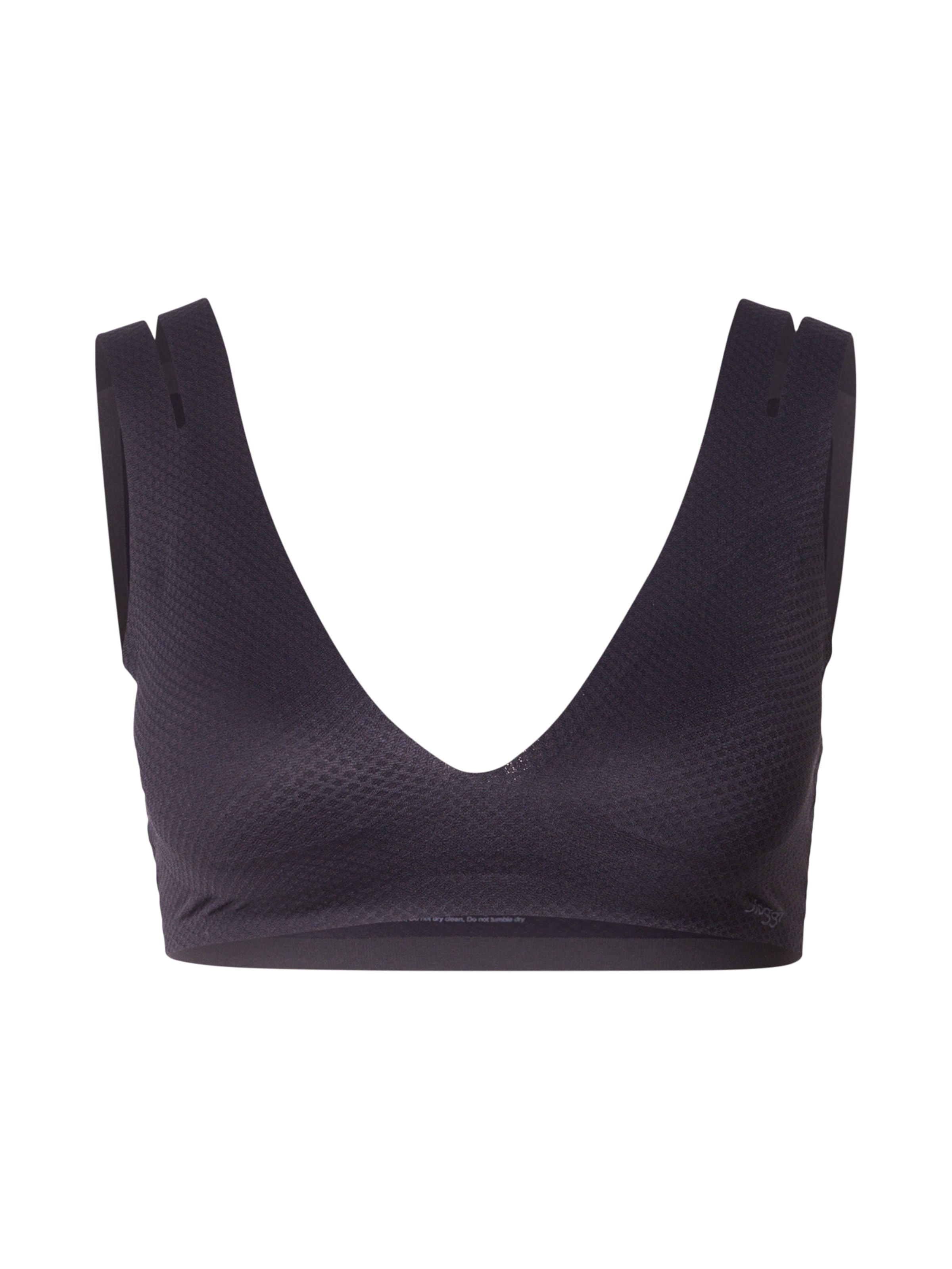 SLOGGI Korzet Podprsenka 'ZERO Feel Flow' - Čierna: predná strana