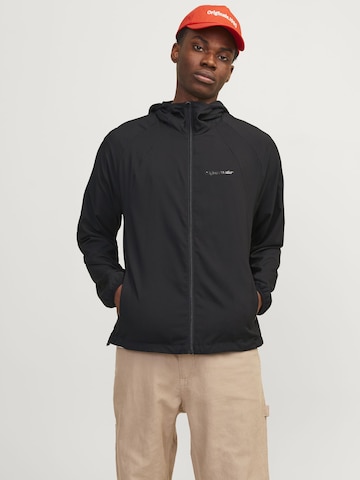 JACK & JONES Overgangsjakke i sort: forside