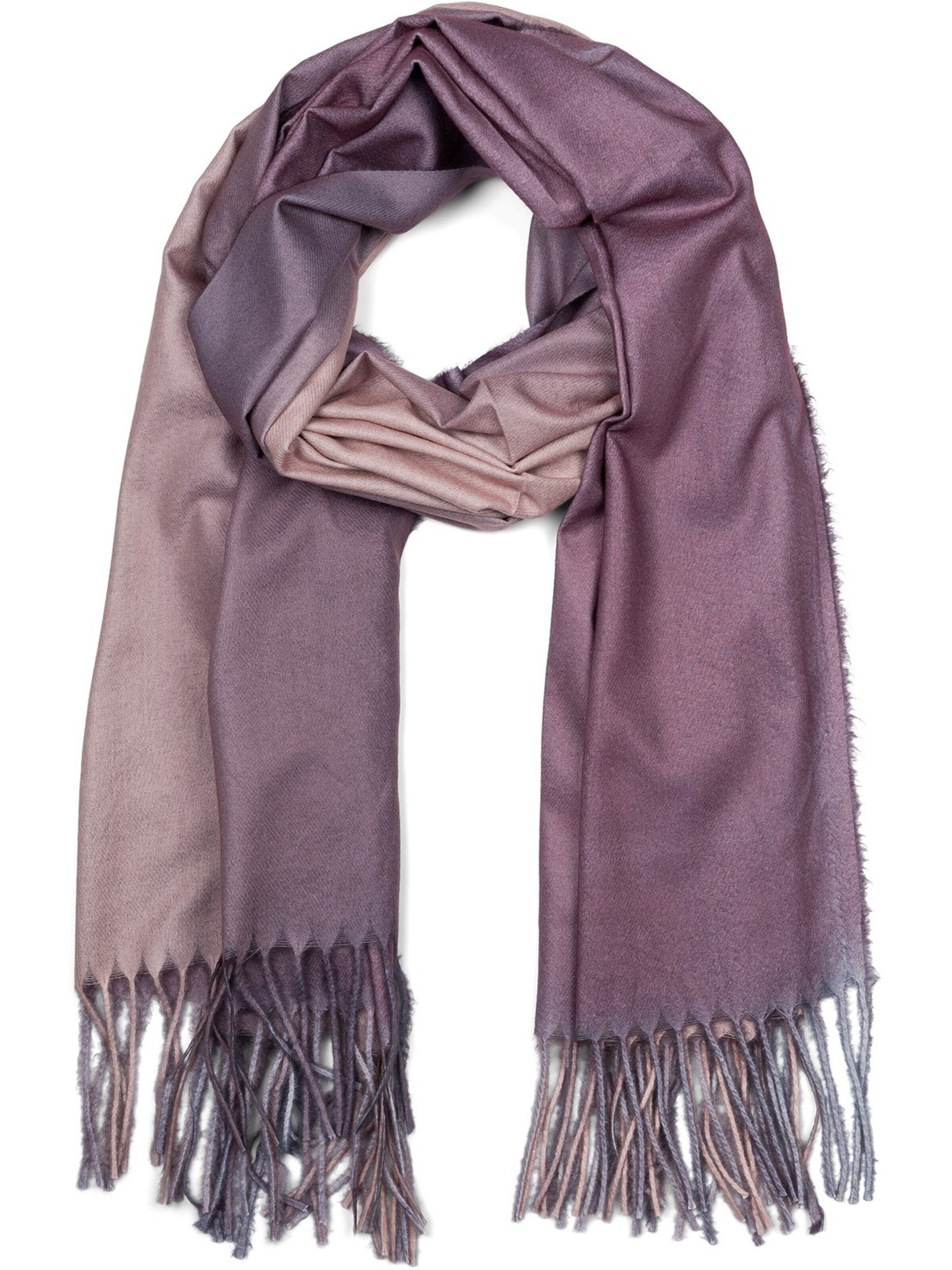 styleBREAKER Schal 'Schal mit 2-Farbigem Farbverlauf'‌‌‌‌‌‌‌‌‌ in One Size in beige, Produktansicht