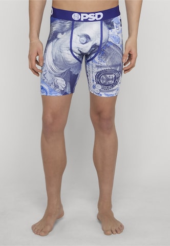 PSD - Calzoncillo boxer en azul: frente