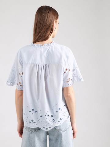 SECOND FEMALE Blus 'Limona' i blå