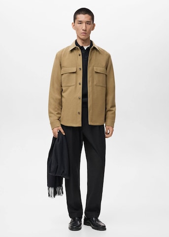MANGO MAN Jacke 'Margon' in Braun