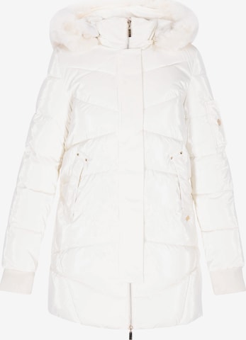 faina - Sobretudo de inverno em branco: frente