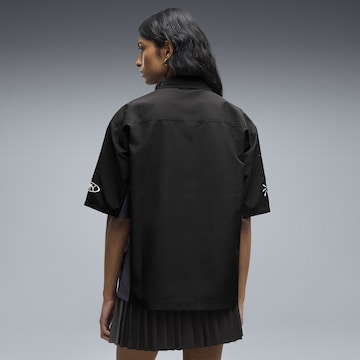 PUMA Comfort fit Button Up Shirt 'Future.Puma.Archive' in Black