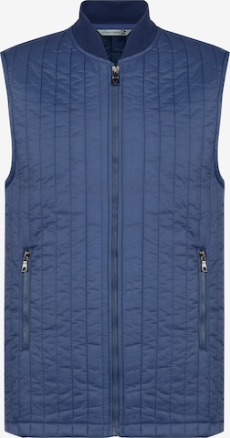 Gilet 'Raffaele' di Giorgio di Mare in blu: frontale