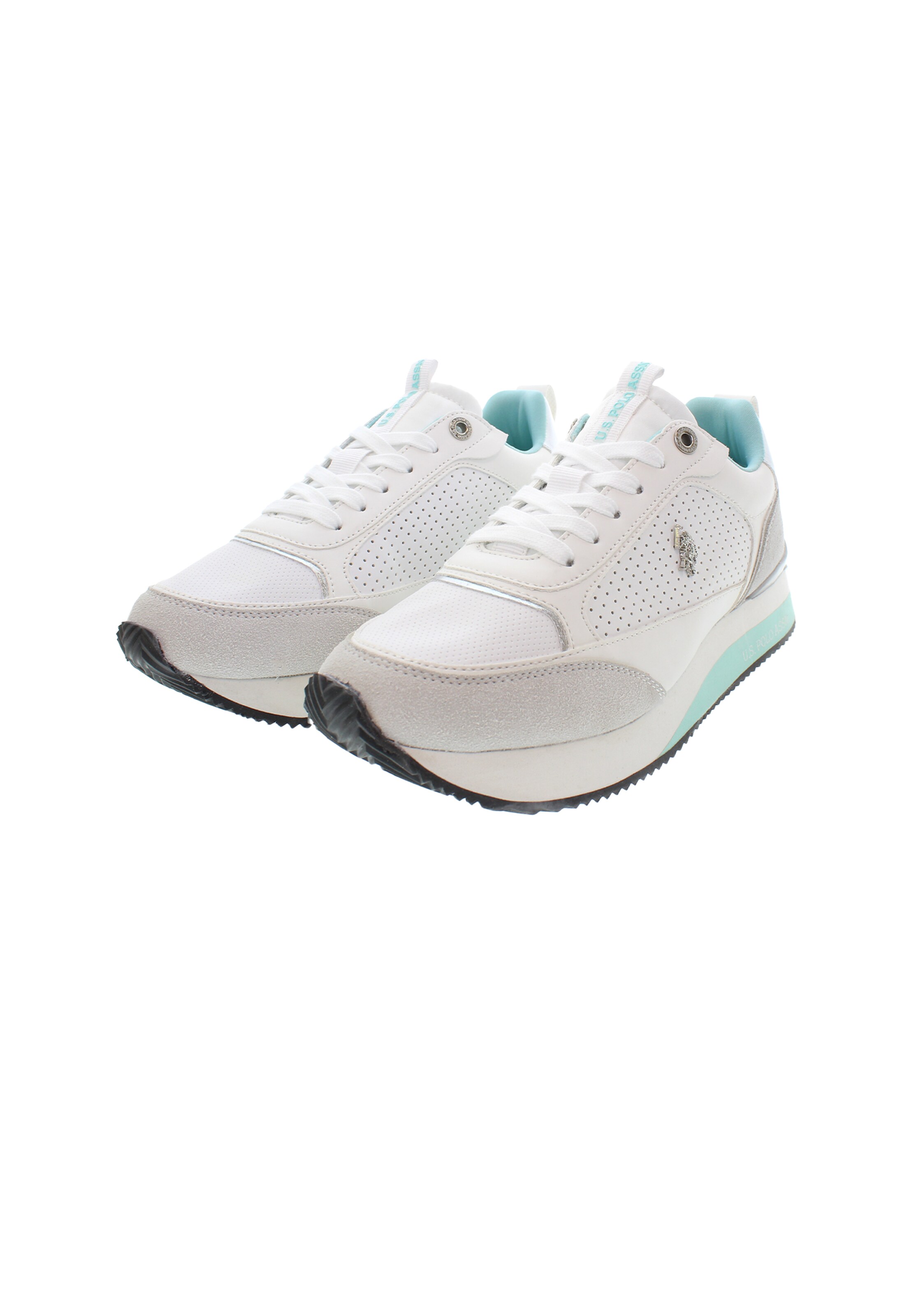 Sneaker bassa 'FRISBY002W/5YN2' di U.S. POLO ASSN. in bianco