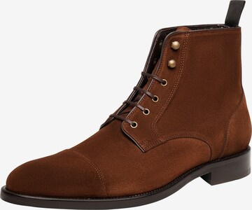 Henry Stevens Veterboots 'Murray CDB' in Bruin: voorkant