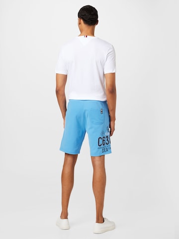 CAMP DAVID Regular Pants 'Ocean Dive' in Blue