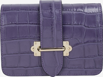 Usha Crossbody Bag in Purple: front