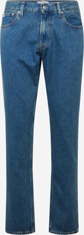 Regular Jean 'AUTHENTIC STRAIGHT' Calvin Klein Jeans en bleu : devant