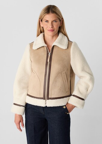 comma casual identity Winterjacke in Braun: Vorderseite