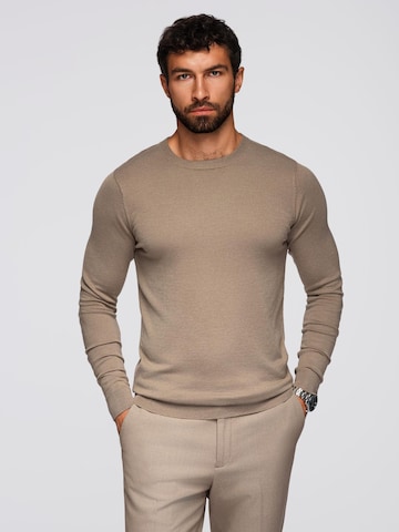 Ombre Sweater in Brown: front