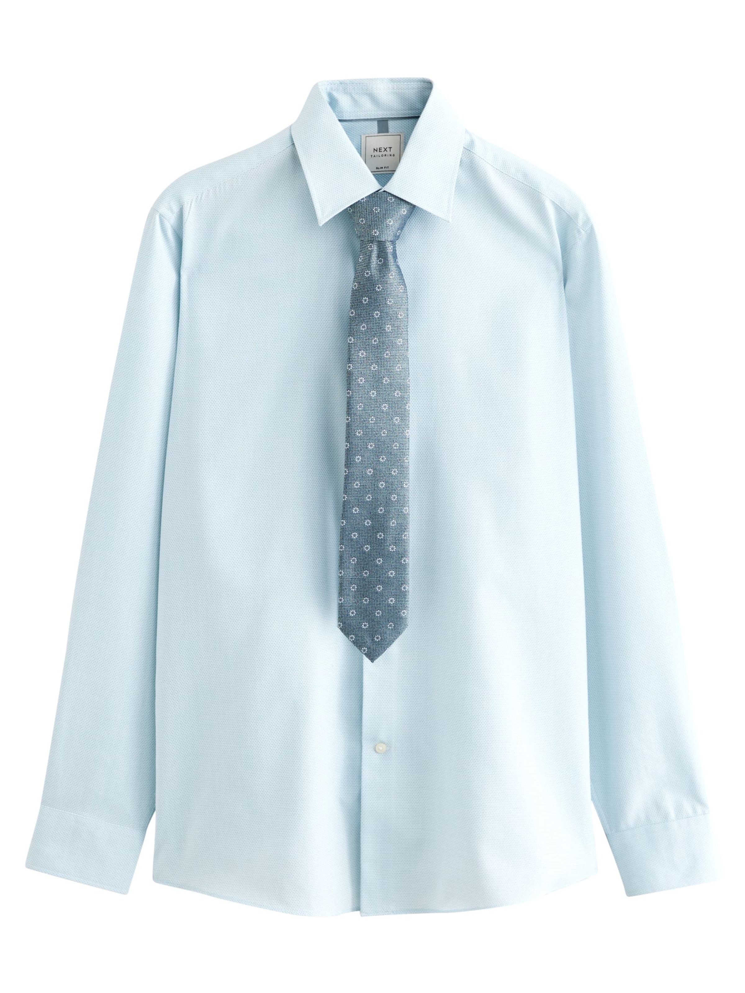 Slim fit Camicia di Next in blu: frontale